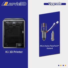 Creality K1 3D Printer + Micro Swiss FlowTech™ Hotend  bundle