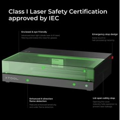 [Free Shipping ] xTool S1 20W Enclosed Diode Laser Cutter + 1064nm IR Laser Kit - Bundles Available