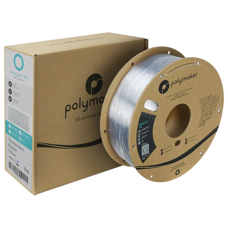 Polymaker PolyLite™ PC 1.75mm - Transparent