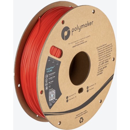 Polymaker PolyFlex™ TPU95 1.75mm 750G/ROLL (4 Colours available)