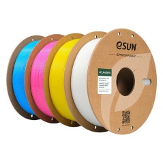 eSUN PLA+ 1.75mm Filament CMYK Bundle (Cyan + Magenta + Yellow + White