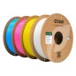 eSUN PLA+ 1.75mm Filament CMYK Bundle (Cyan + Magenta + Yellow + White colors)