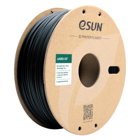 eSUN eABS-GF Black 1.75mm 3D Filament 1KG/Roll