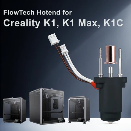 Microswiss FlowTech™ Hotend for Creality K1 / K1 Max / K1C Printers