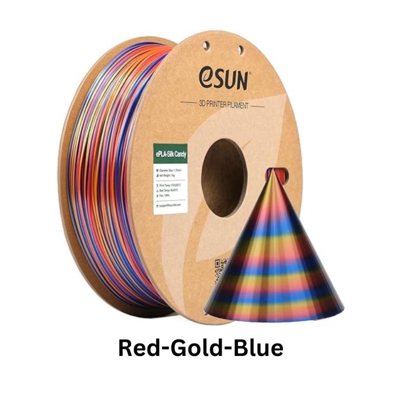 eSUN ePLA-Silk Candy 1.75mm 3D Filament 1KG/Roll