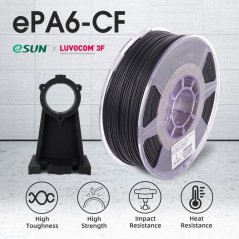 eSun ePAHT-CF (Nylon + Carbon Fiber) 1.75mm Filament 0.75kg/roll