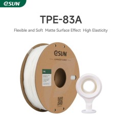 eSUN eLASTIC Flexible TPE-83A 3D Print Filament 1.75mm 1kg/roll