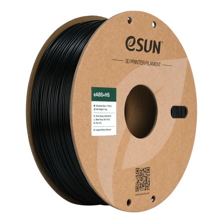 eSUN eABS+ HS 1.75mm 3D Filament 1KG (Black)