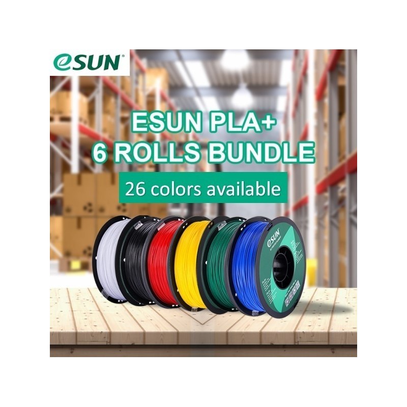 ///HOT SALE/// eSUN PLA+ 6/10 Rolls Bundle (FREE Shipping for 10 rolls)