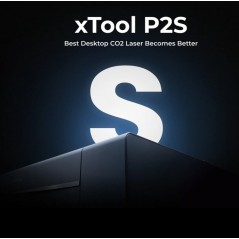 [NEW ARRIVAL] [Free Shipping ] xTool P2S 55W CO2 Laser Cutter + Free Fire Safety Set (Grey Color)