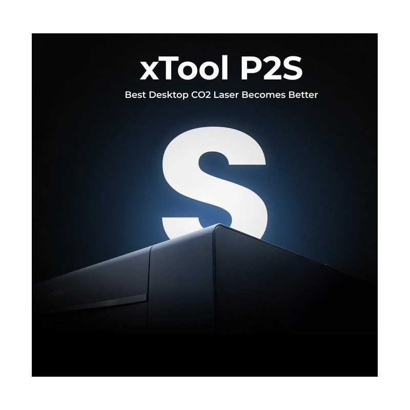 [Free Shipping ] xTool P2S 55W CO2 Laser Cutter + Free Fire Safety Set - Bundles Available