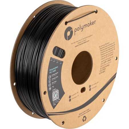 PolyMaker PC-ABS 1.75mm 1KG/ROLL - Black