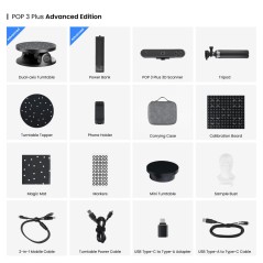 [Pre-Order] Revopoint POP 3 Plus: The Handheld 3D Scanner with Color Scans - Advanced Edition