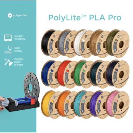 [VINCENT ONLY] Polymaker PolyLite™ PLA Pro 1.75mm 1KG/ROLL -  20 ROLLS BUNDLE