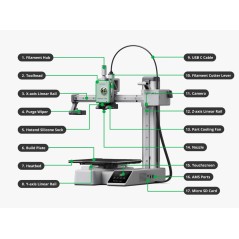 Bambu Lab A1 mini 3D Printer (without AMS unit)