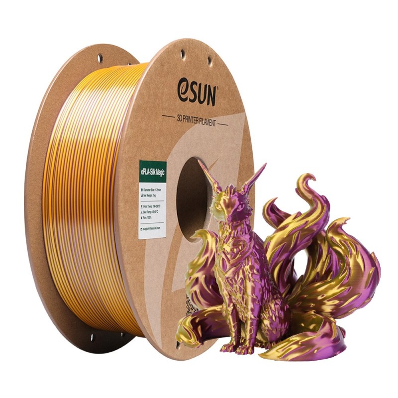 eSun Dual-Color ePLA-Silk Magic Filament