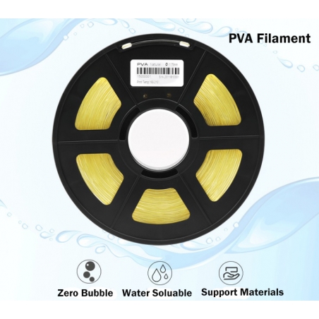 PVA 3D Filament - Water Soluable