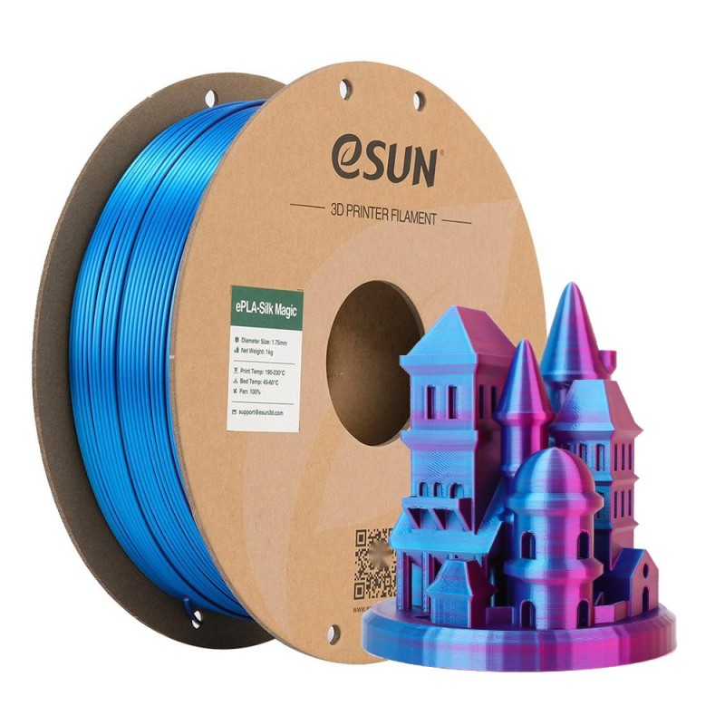 eSun Dual-Color ePLA-Silk Magic Filament