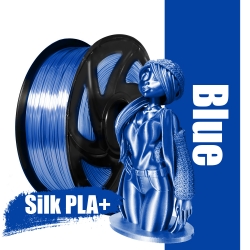 Marvle3D BLUE Premium SILK PLA+ 3D Printer Filament
