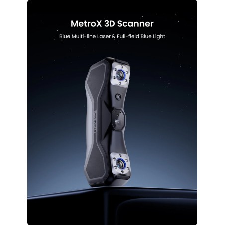 Revopoint MetroX: Blue Laser Line and Full-field Structured Light 3D Scanner - Standard Edition