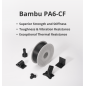 Bambu Lab PA6-CF - 1.75mm, 500g - Black - (with Reusable Spool)