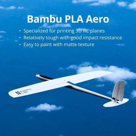 Bambu Lab PLA Aero - 1.75mm, 1kg - (with Reusable Spool)