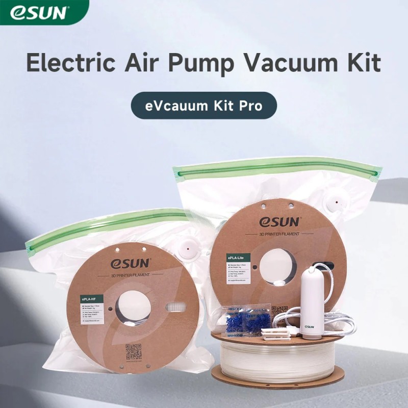 Esun eVacuum Kit Pro 3– 3D Printing Filament Storage & Keep Dry Vacuum Bags