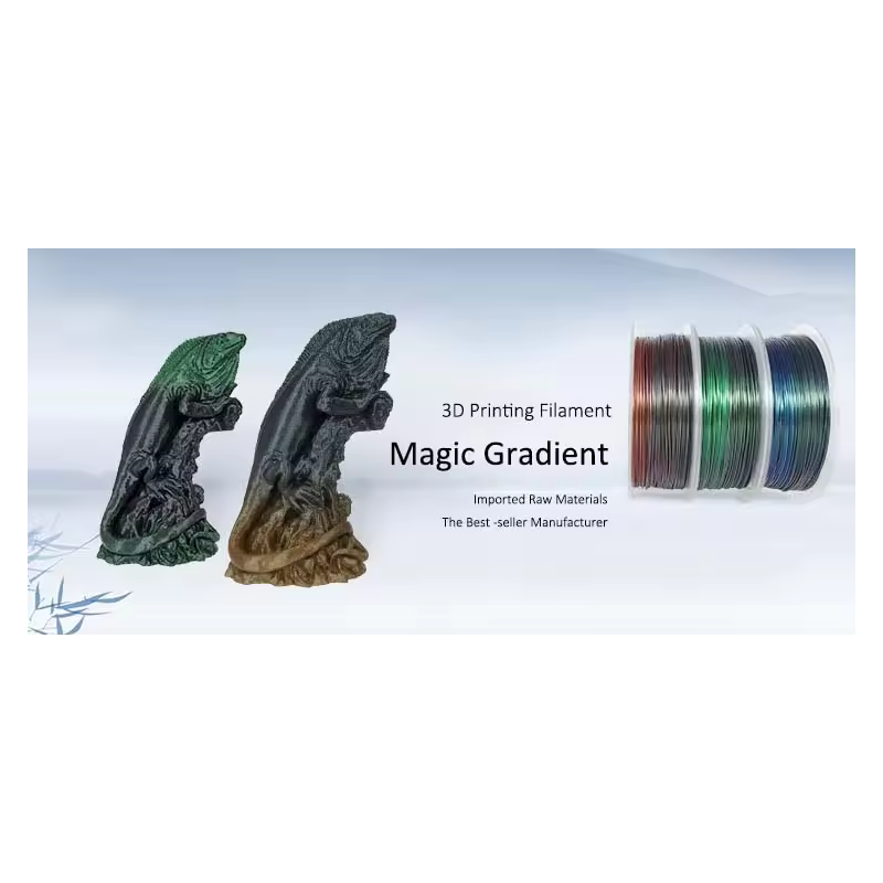 Hello3D -  Magic Gradient PLA - 1.75mm, 1kg, 5 Colors