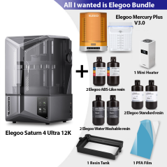 ELEGOO Saturn 4 Ultra 16K 3D Printer - 16K Resolution