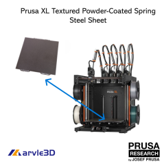 Original Prusa XL Textured Powder-Coated Spring Steel Sheet