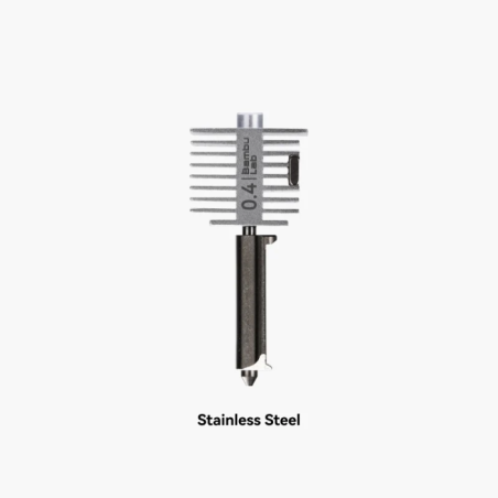 Bambu Hotend with stainless steel nozzle - 0.2/0.4 mm (Compatible with A1/A1 mini)