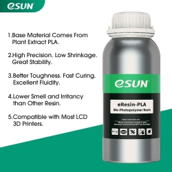 ESUN Muti-Colors PLA Pro Resin for LCD 3D Printers, 1000g
