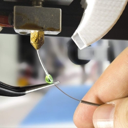 3D Printing head-curved tweezer – Filament Removal and Nozzle Cleaning use
