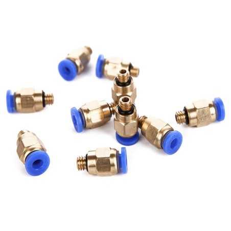 Marvle 3D M6 Pneumatic Straight Fitting Connector For 4mm OD Tubing