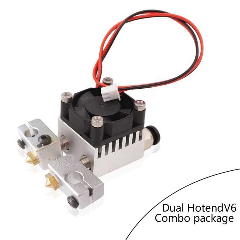 Design of co-extruder hotend