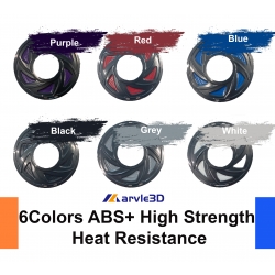 Marvle3D ABS+  Multi-color 3D Filaments 1.75mm