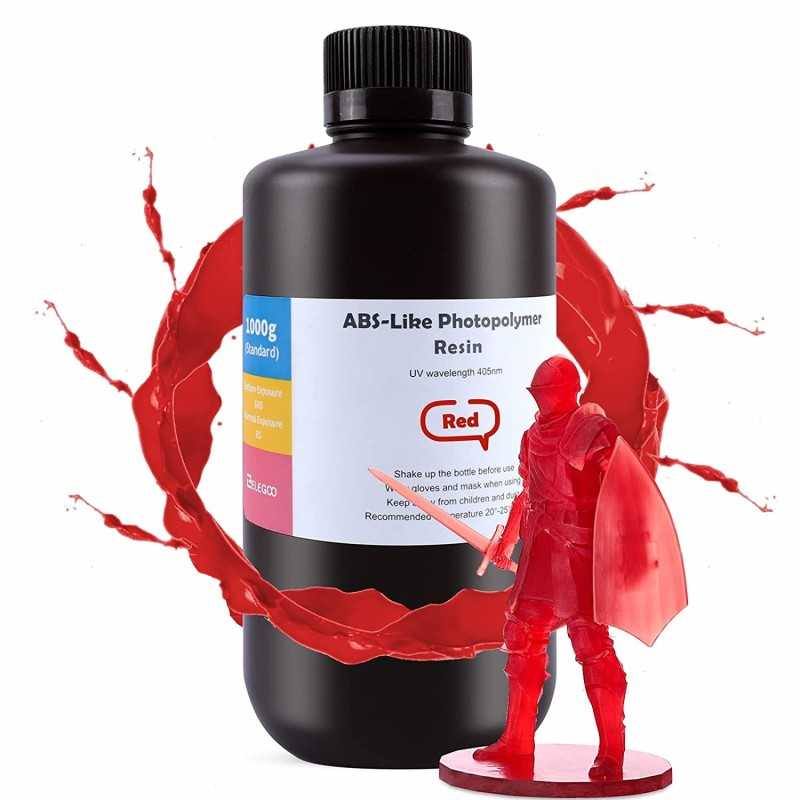 ELEGOO 1000G/BOTTLE Muti-colors ABS-like LCD UV-CURING PHOTOPOLYMER RAPID RESIN FOR 3D PRINTERS