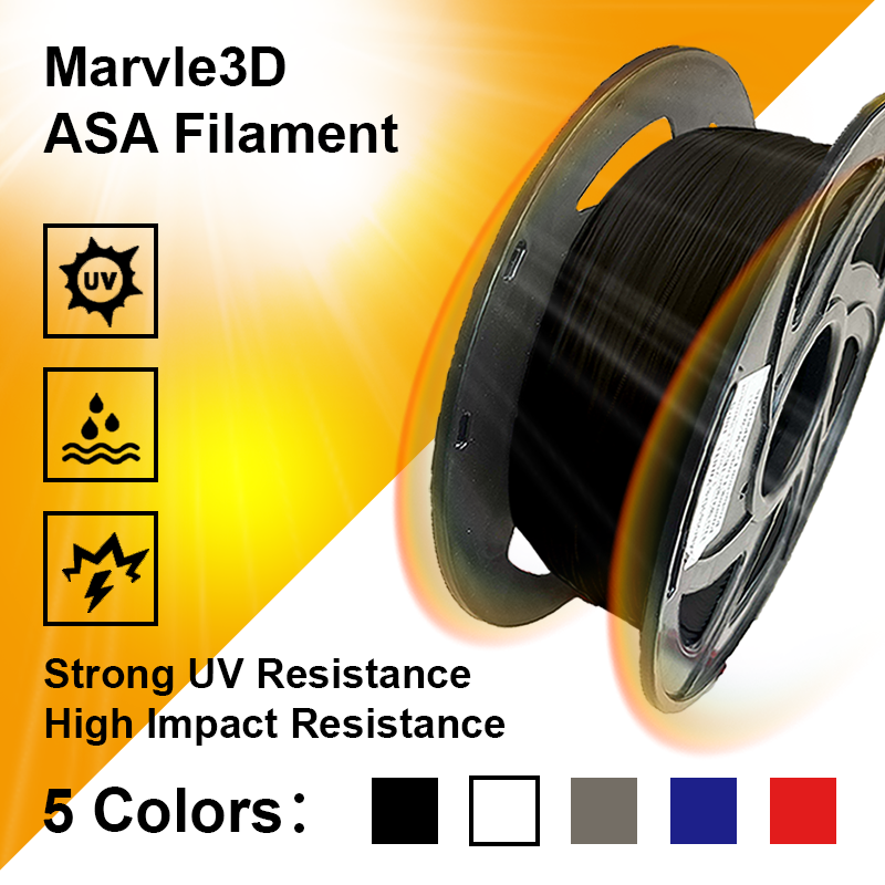 Marvle3D ASA 1.75MM 3D PRINTER FILAMENT