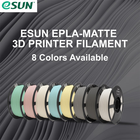 Esun ePLA-Matte 3D Printer Filament 1.75mm 1KG