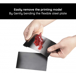 Gudmaker Flexi Build Plate plus Magnetic Sheet - 150x95mm
