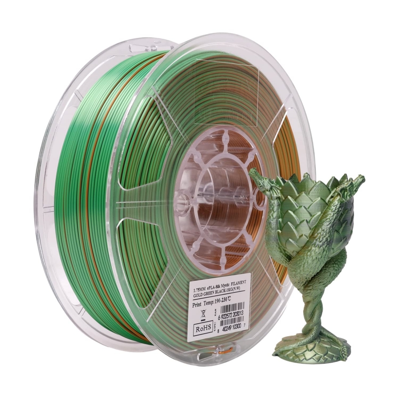 eSun Three-Color ePLA-Silk Mystic Filament