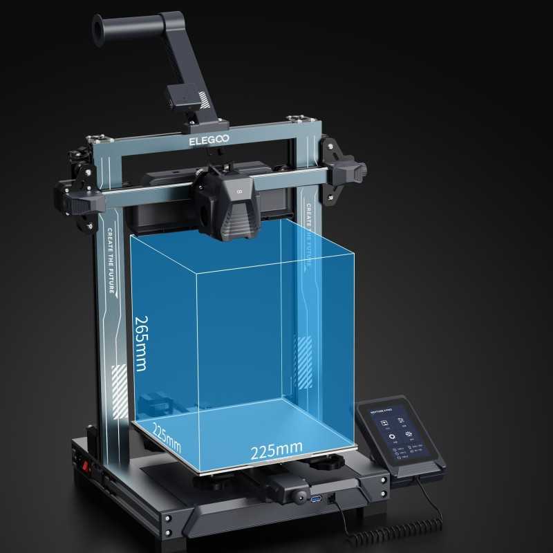 ELEGOO Neptune 4 Pro FDM 3D Printer - WOL 3D - 3D Printers