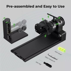 [Free Shipping ] xTool P2 55W CO2 Laser Cutter + Free Fire Safety Set (Grey Color)