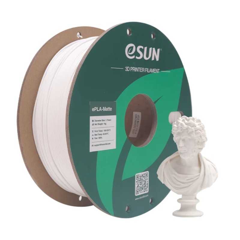 Esun ePLA-Matte 3D Printer Filament 1.75mm 1KG