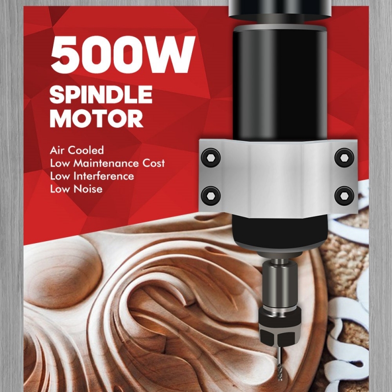TwoTrees 500w High Speed Air Cooled Spindle Motor