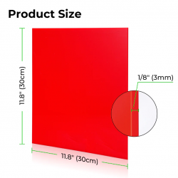 xTool Select 3mm Acrylic Sheets Trial Kit (10pcs)