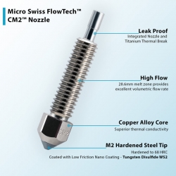 Micro Swiss CM2™ Nozzle - for FlowTech™ Hotend