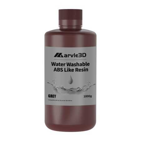 Marvle3D  Water Washable ABS-like Resin 1kg (Solid Black, White and Grey)