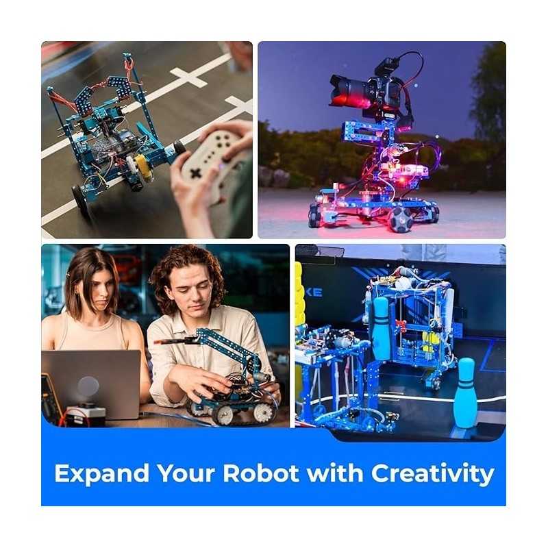 Makeblock mBot Ultimate: 10-in-1 Robot Building Kit for Students