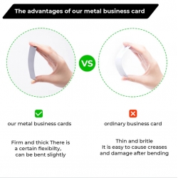 XTOOL Metal Business Card Blanks (60pcs)